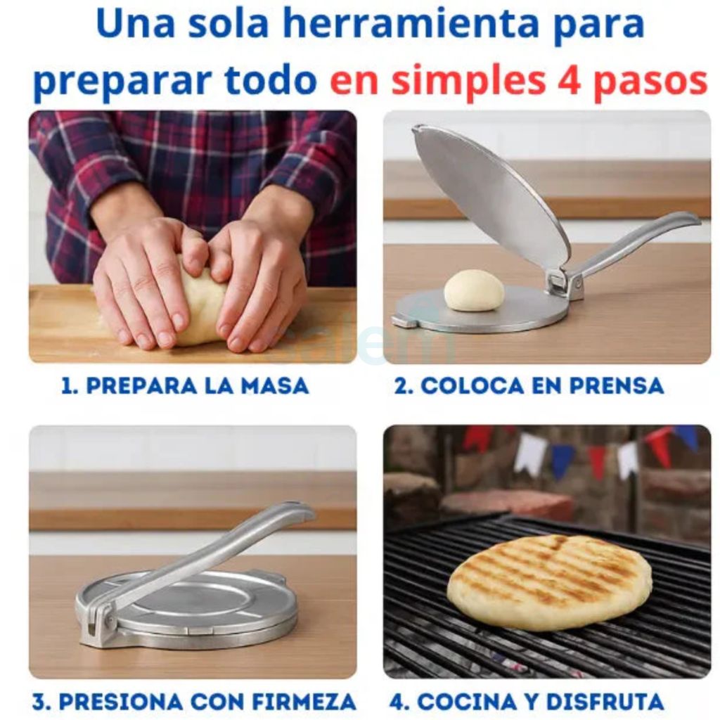 PRENSA PARA SOPAIPILLAS Y MASAS